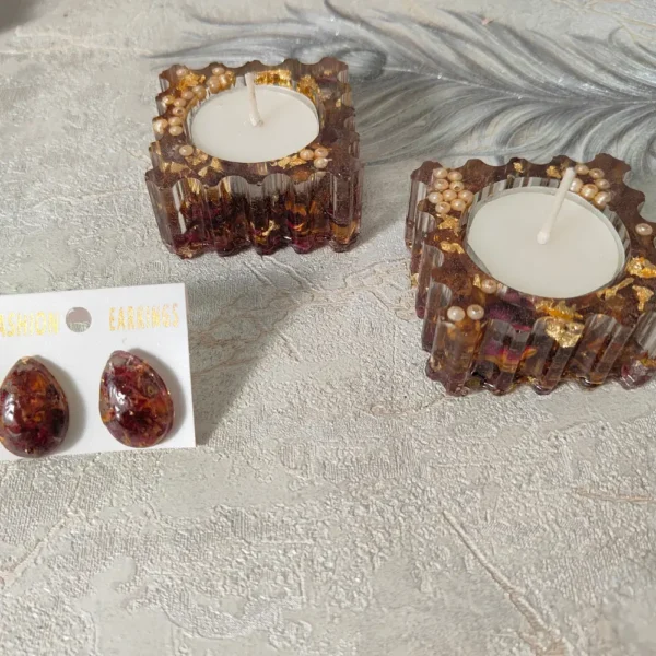 epoxy-resin-candle-stand-with-and-earing-today
