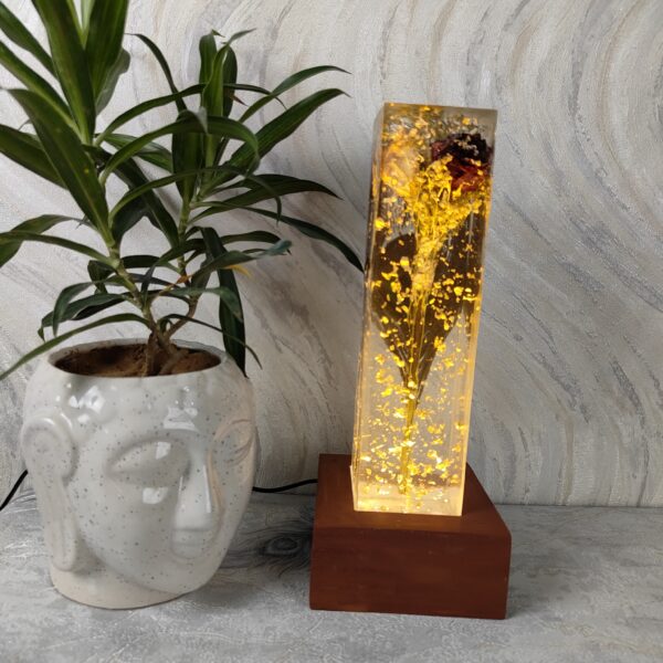 Personalized-flower-preserved -night-lamp