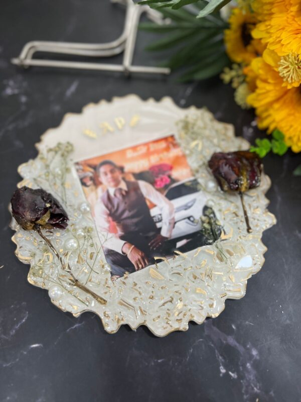 Resin birthday gift frame for boss