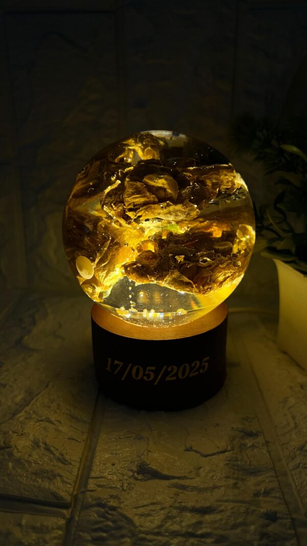 custom resin LED night lamp