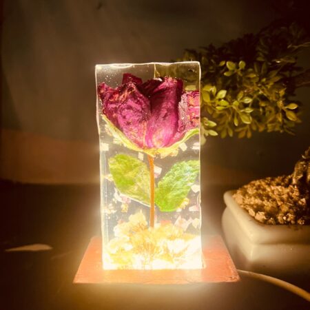 custom resin led lamp
