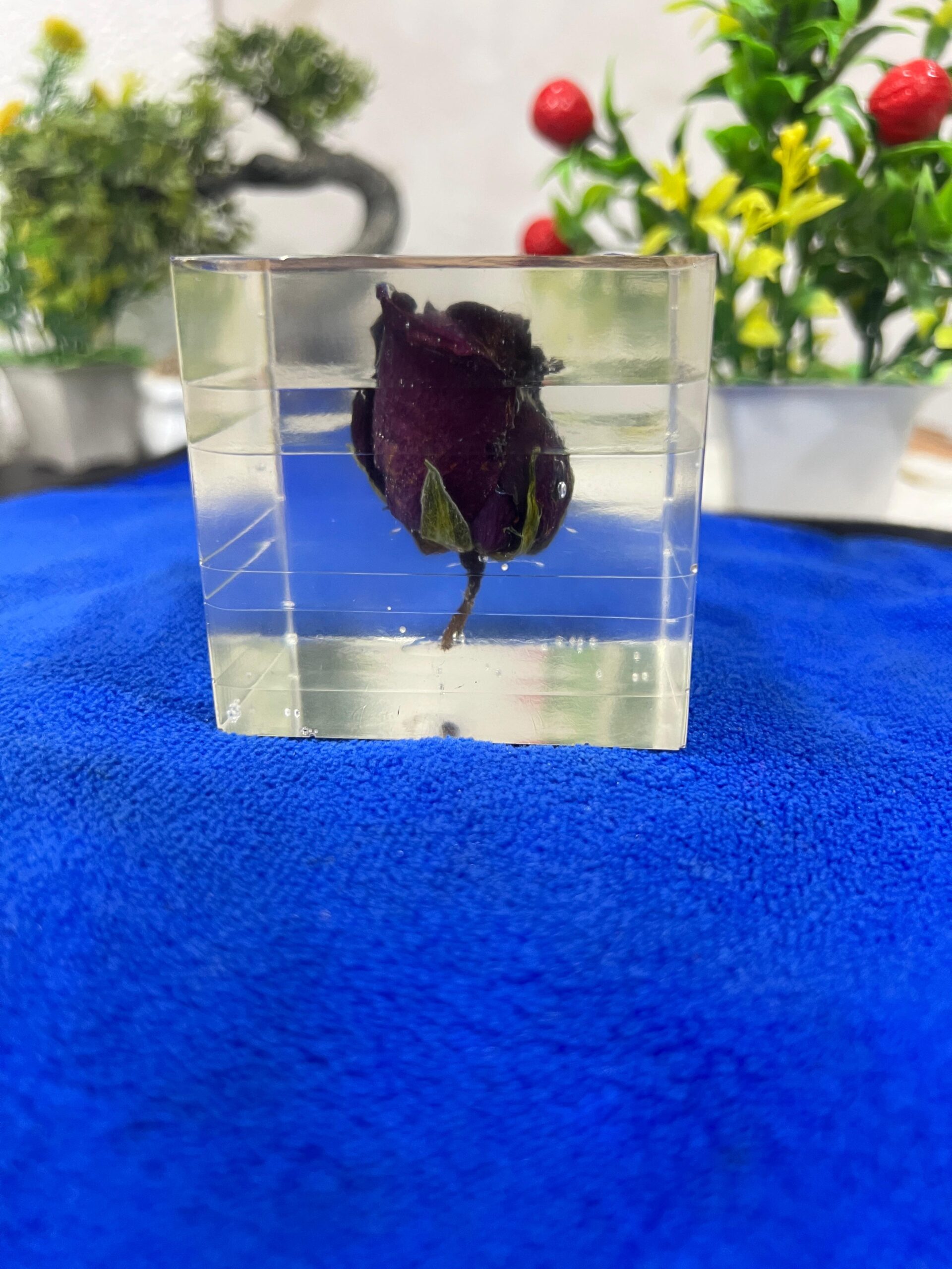 deep-casting resin frame