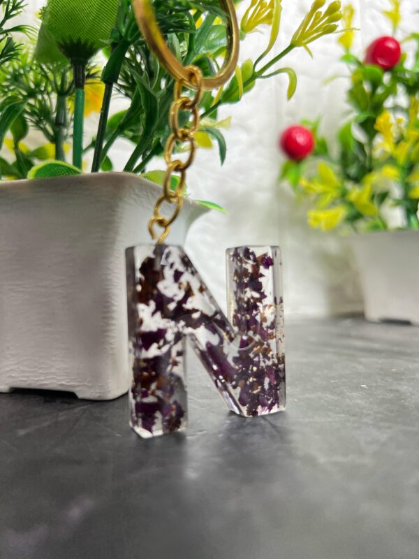 epoxy resin keychain