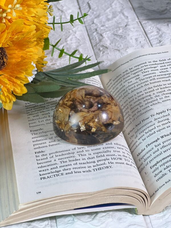 epoxy resin paperweight