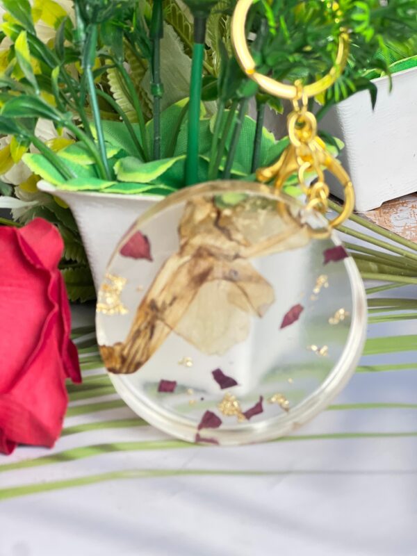 memory preservation resin keepsake
