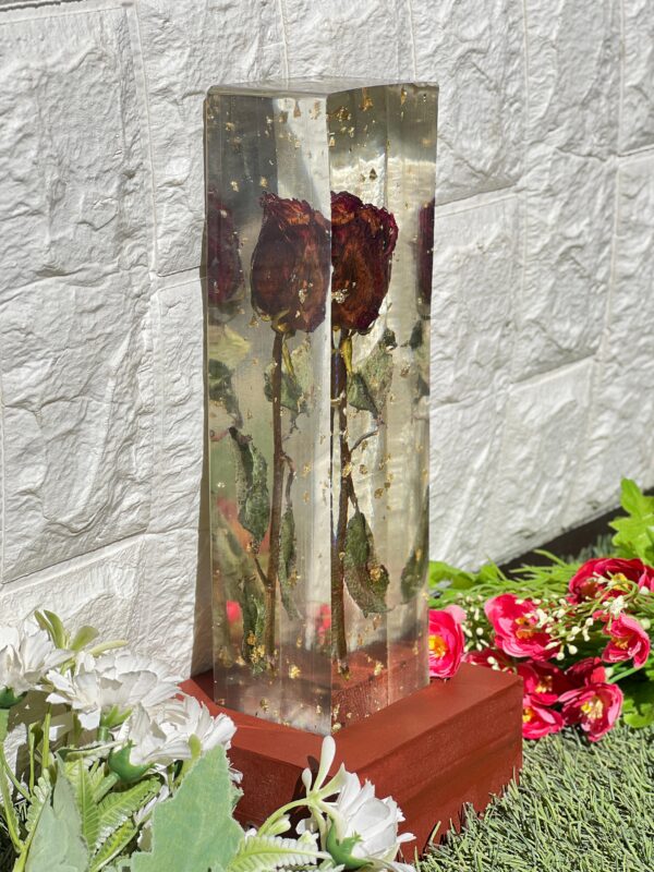 resin LED lamp for birthday gift