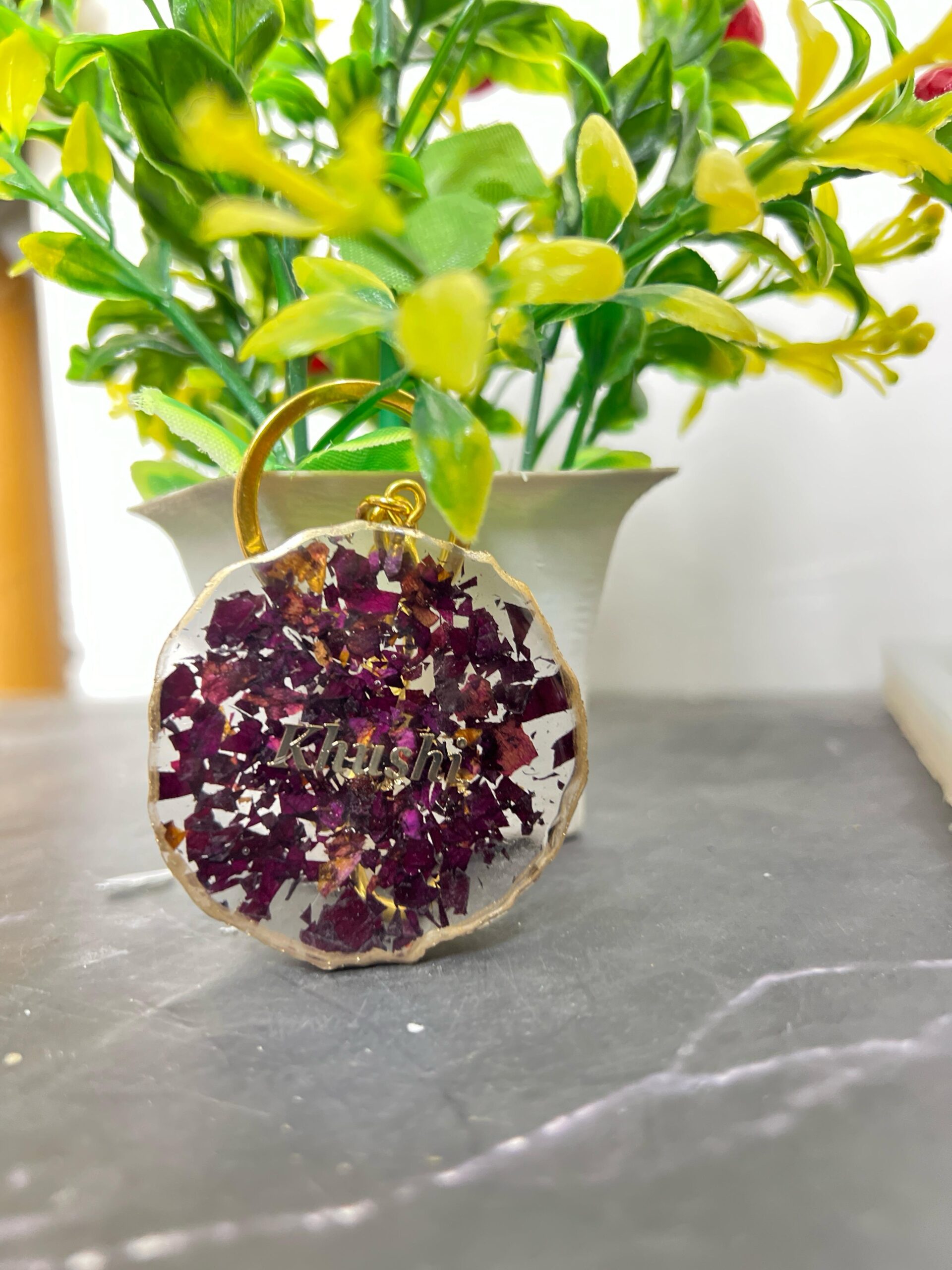 resin keychain for birthday