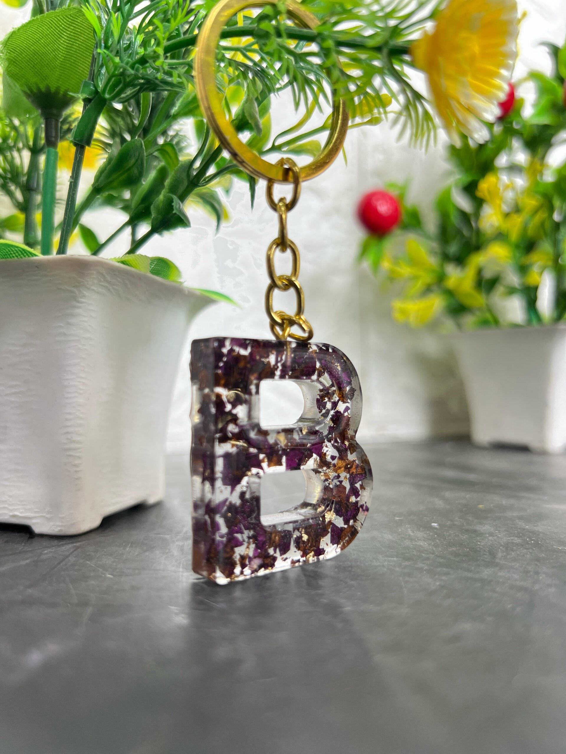 resin keychain for birthday