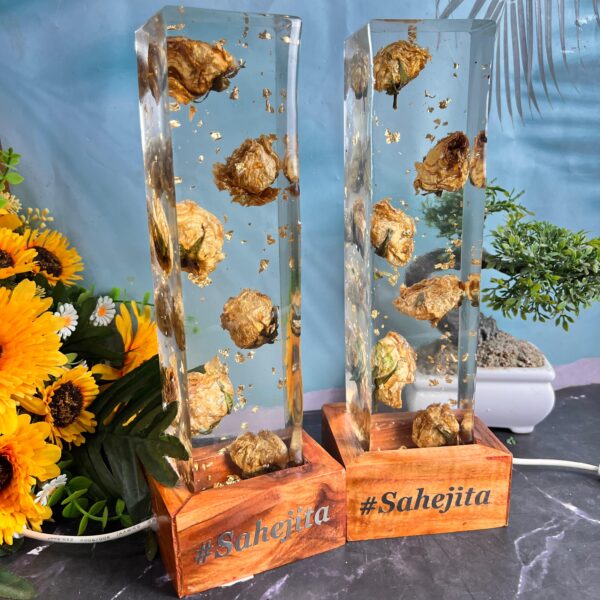 varmala flower keepsake resin