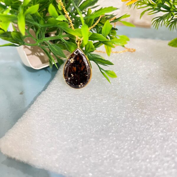 flower preserved resin frame