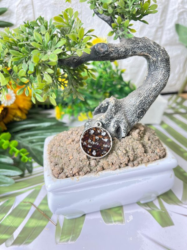 handmade resin pendant
