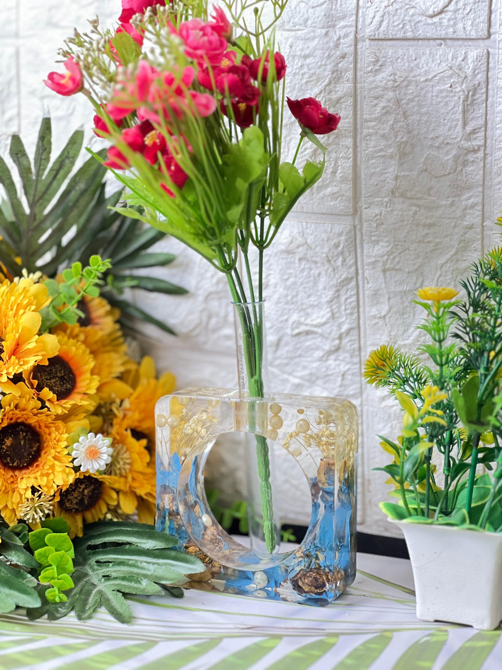 resin flower preservation near me
