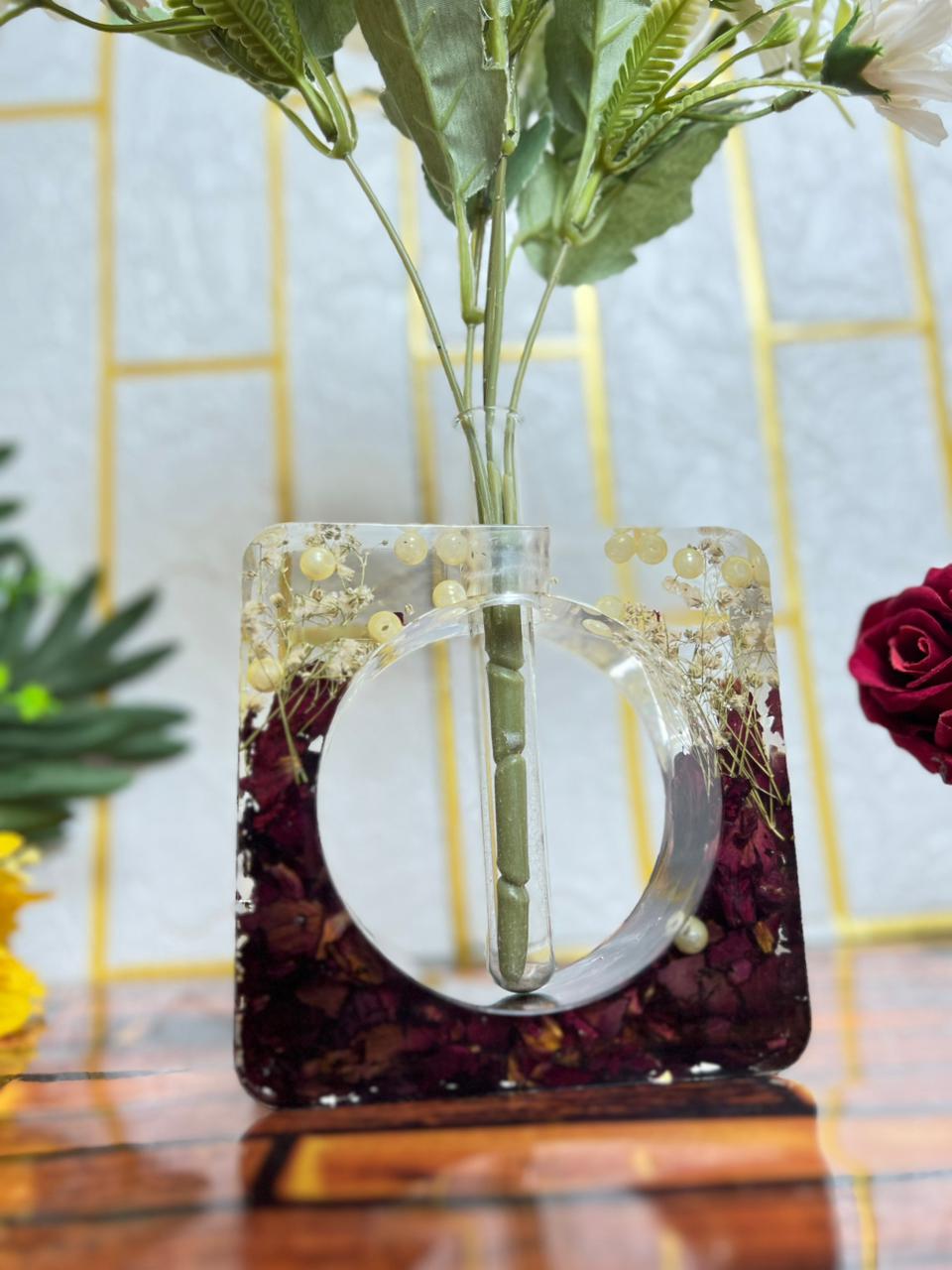 Flower resin keepsake service